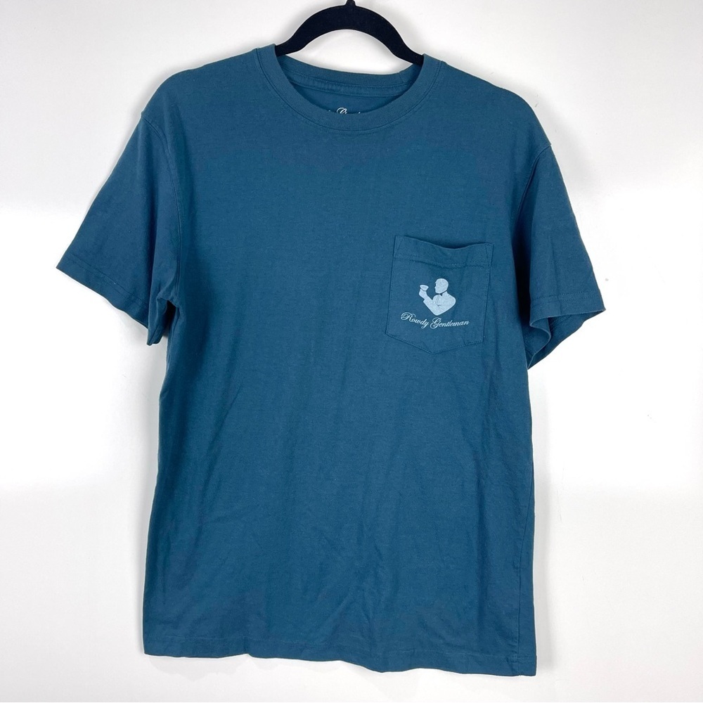 Rowdy Gentlemen Men's The Pocket Tee Short Sleeve Crewneck Shirt Size Medium